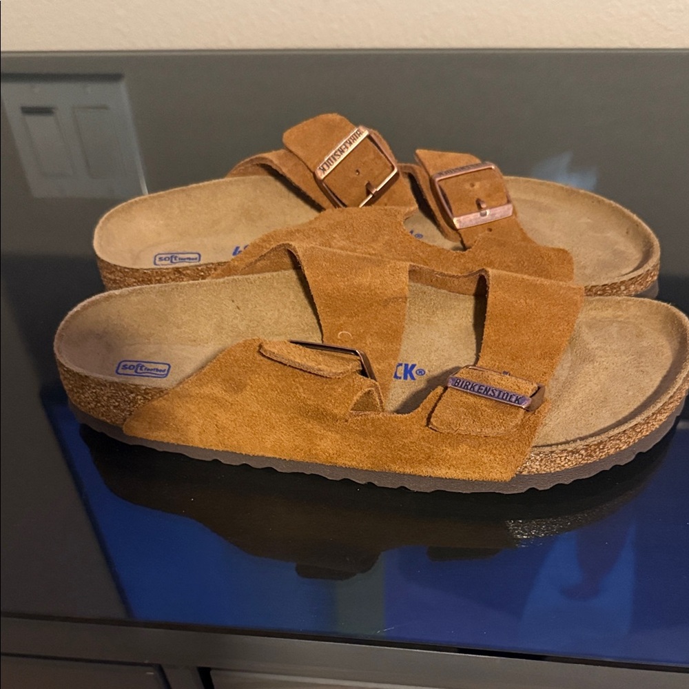 Birkenstock Brown Suede Sandals